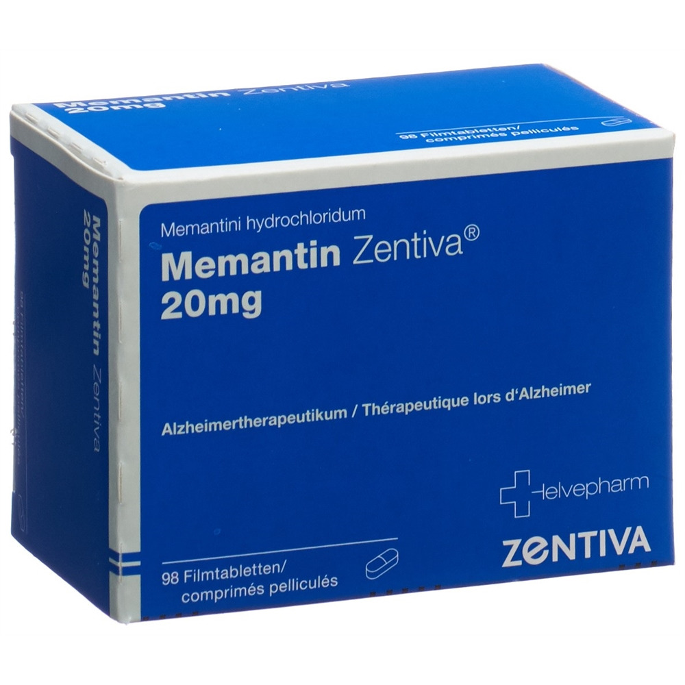 MEMANTINE Zentiva 20 mg, image principale