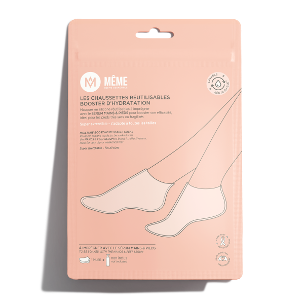 MEME chaussettes booster hydratation