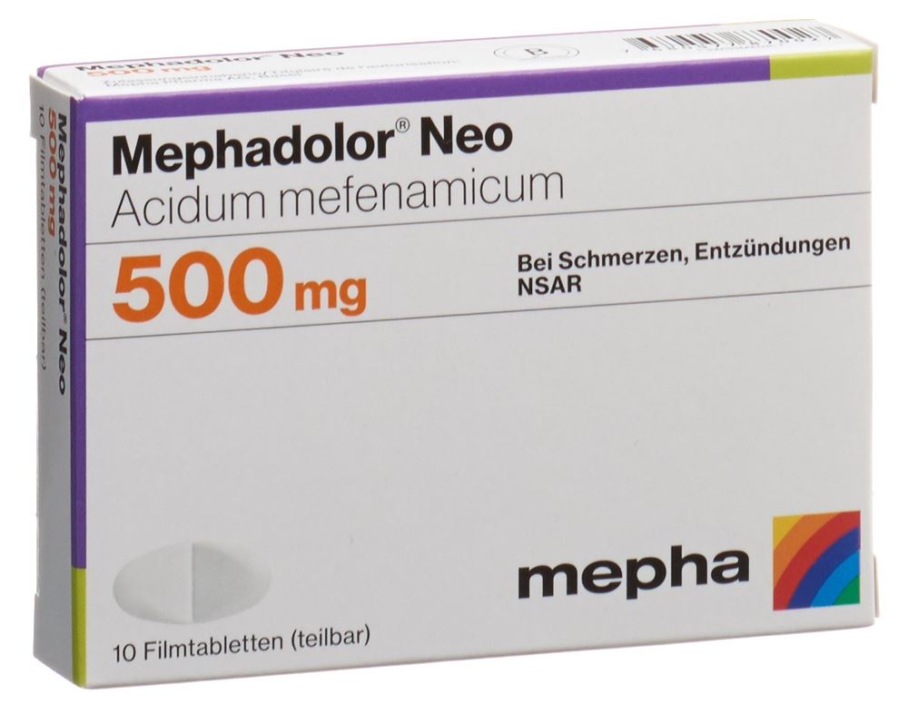 MEPHADOLOR Neo 500 mg, image principale