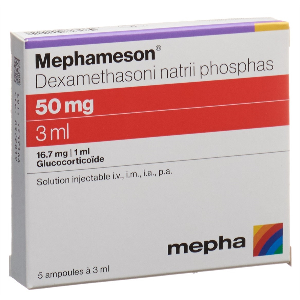 MEPHAMESON Inj Lös 50 mg/3ml Amp 3 ml, Bild 2 von 2