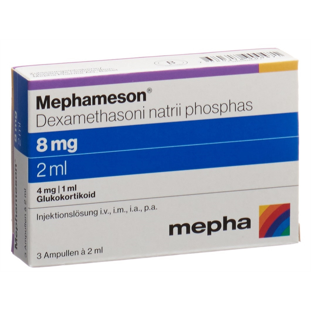 MEPHAMESON Inj Lös 8 mg/2ml Amp 2 ml, Hauptbild