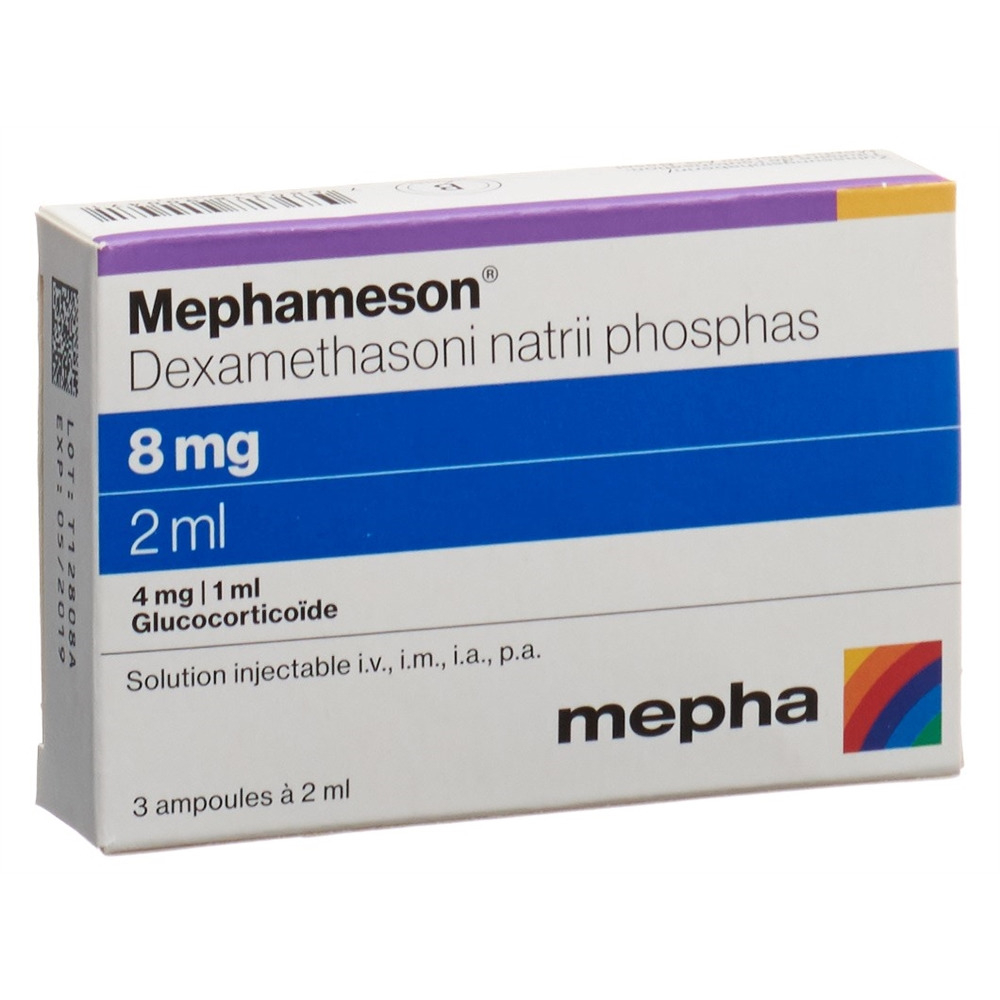 MEPHAMESON sol inj 8 mg/2ml amp 2 ml, image 2 sur 2