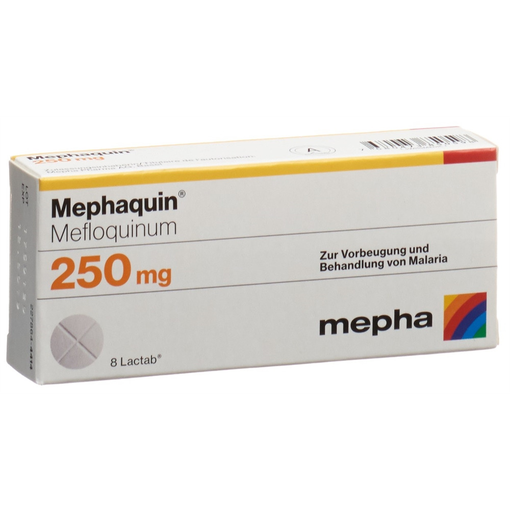 MEPHAQUIN cpr pell 250 mg blist 8 pce, image principale