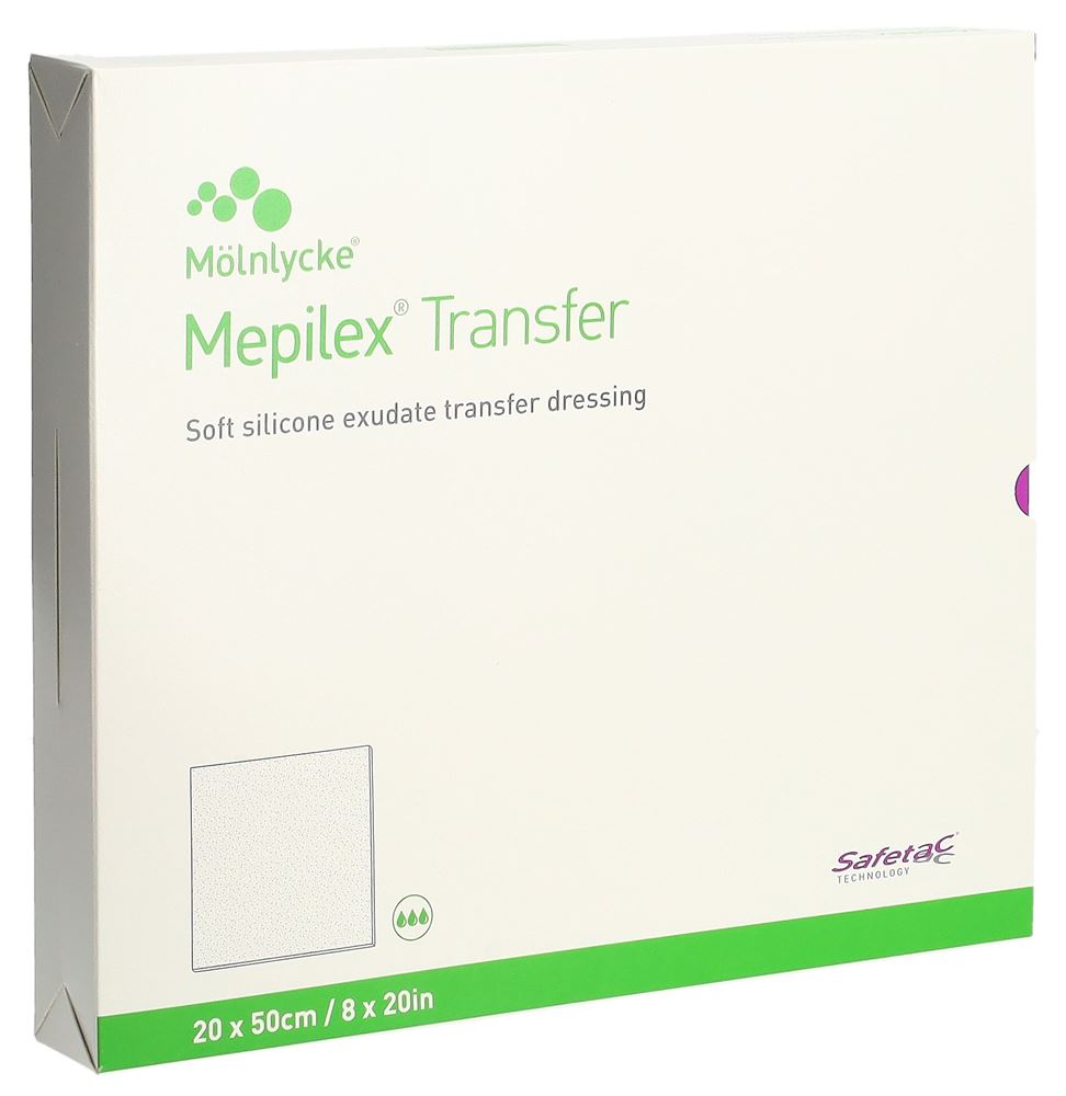 MEPILEX Transfer Safetac pansement vulnéraire