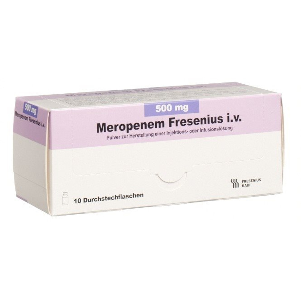 MEROPENEME Fresenius i.v. 500 mg, image principale