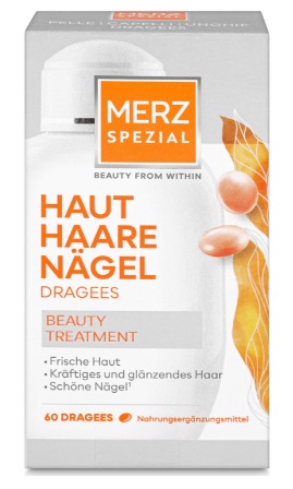 Merz dragées peau cheveux ongles