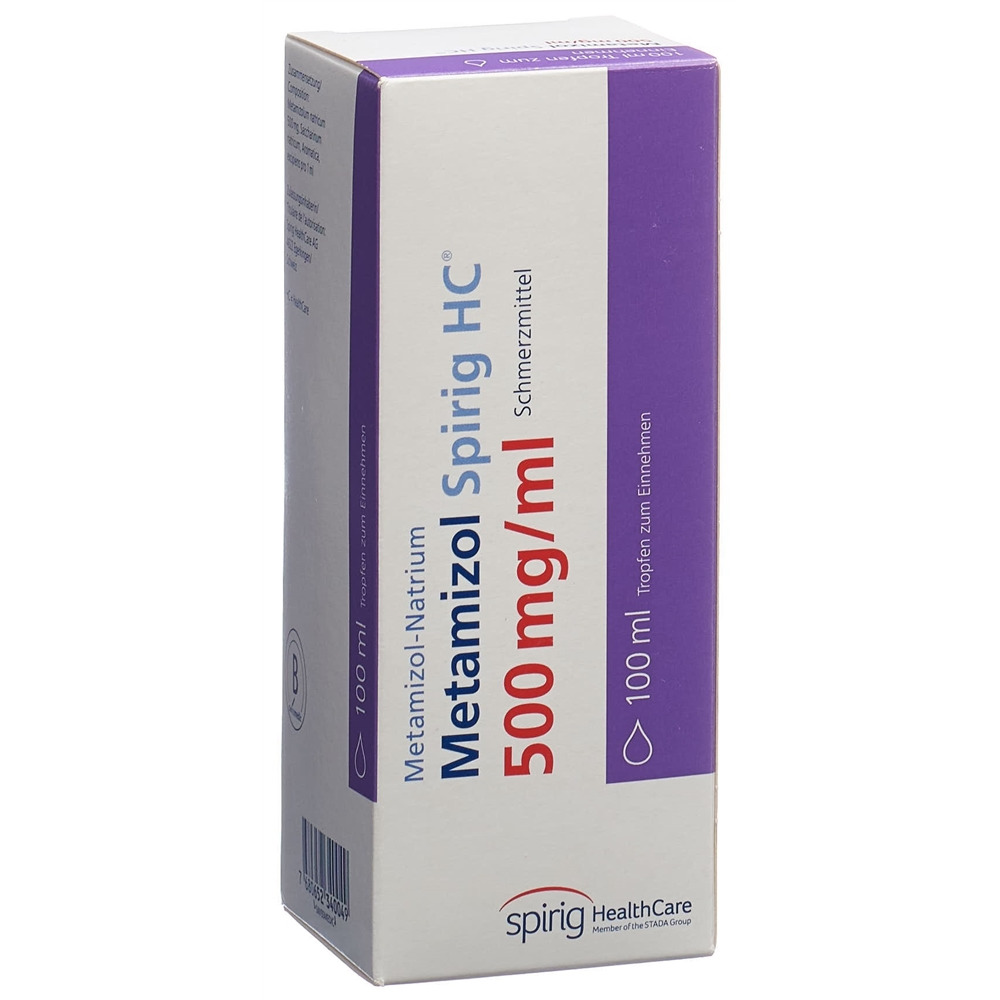 METAMIZOLE Spirig HC 500 mg/ml, image principale