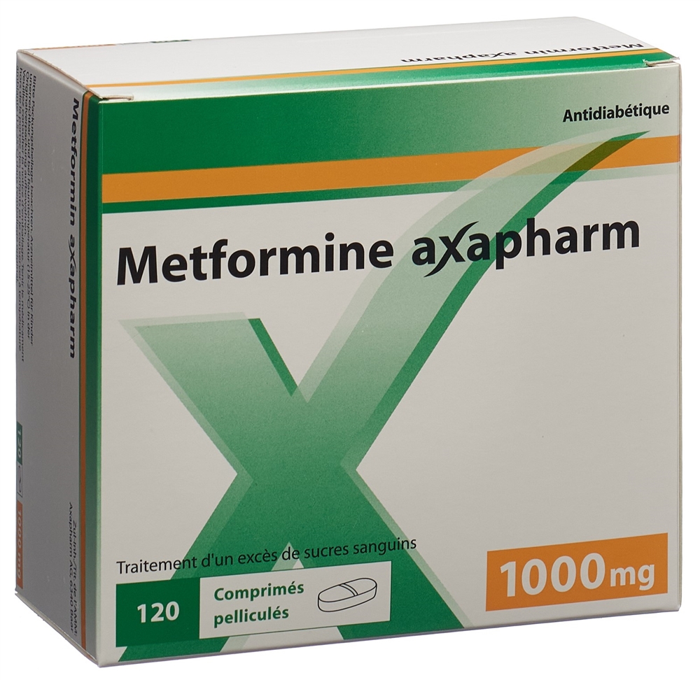 METFORMINE Axapharm 1000 mg, Bild 2 von 2