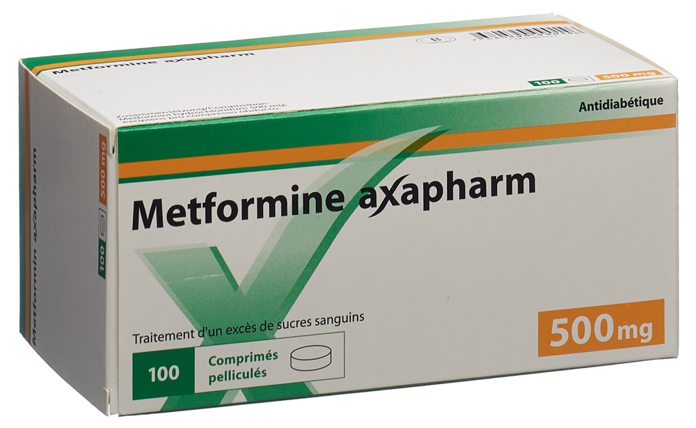 METFORMINE Axapharm 500 mg, Bild 2 von 2