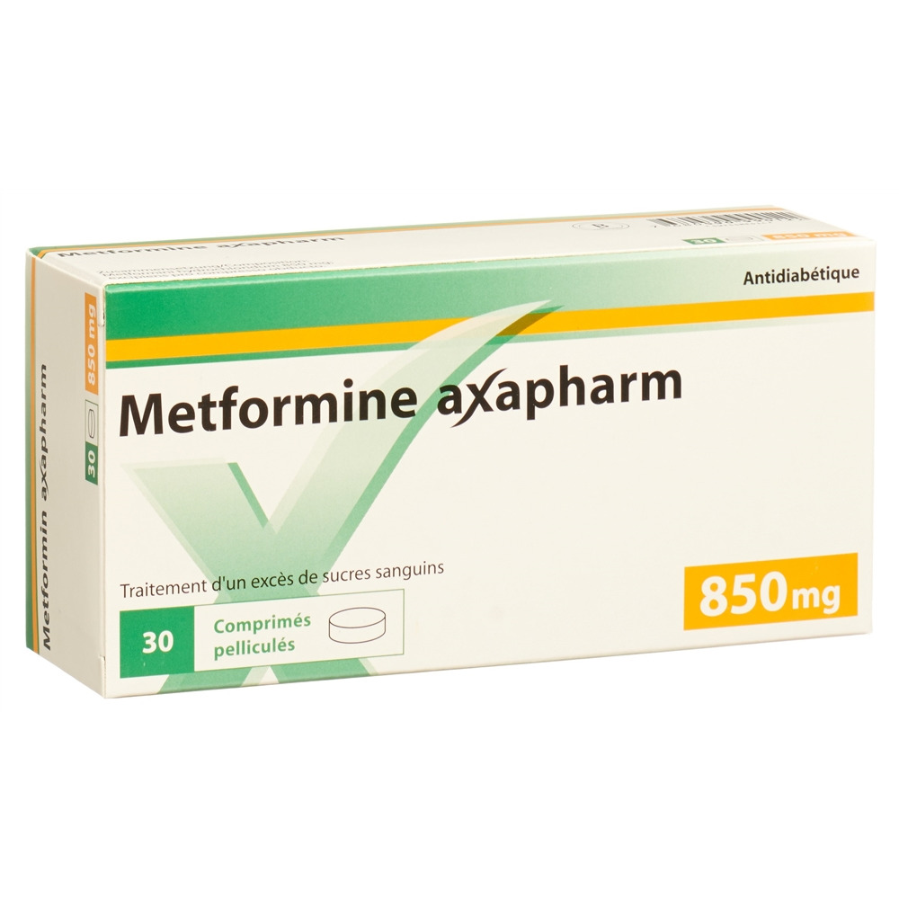 METFORMINE Axapharm 850 mg, Bild 2 von 2