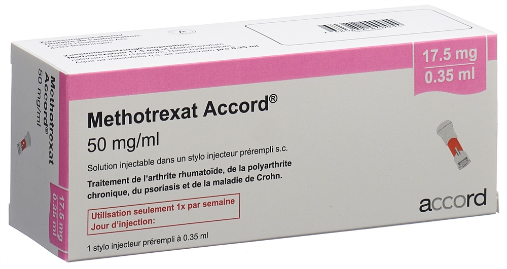 METHOTREXATE Accord 17.5 mg/0.35ml, Bild 2 von 2