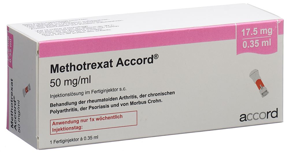 METHOTREXATE Accord 17.5 mg/0.35ml, Hauptbild