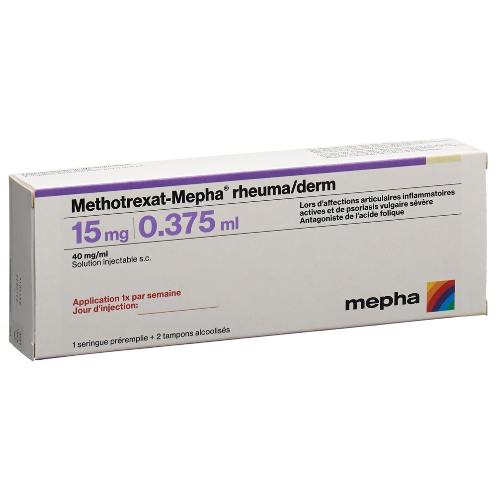 METHOTREXATE rheuma/derm 15 mg/0.375ml, Bild 2 von 2