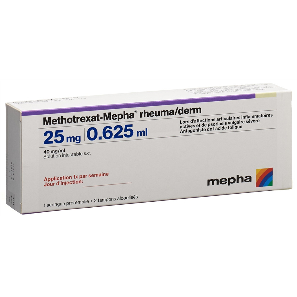 METHOTREXATE rheuma/derm 25 mg/0.625ml, Bild 2 von 2