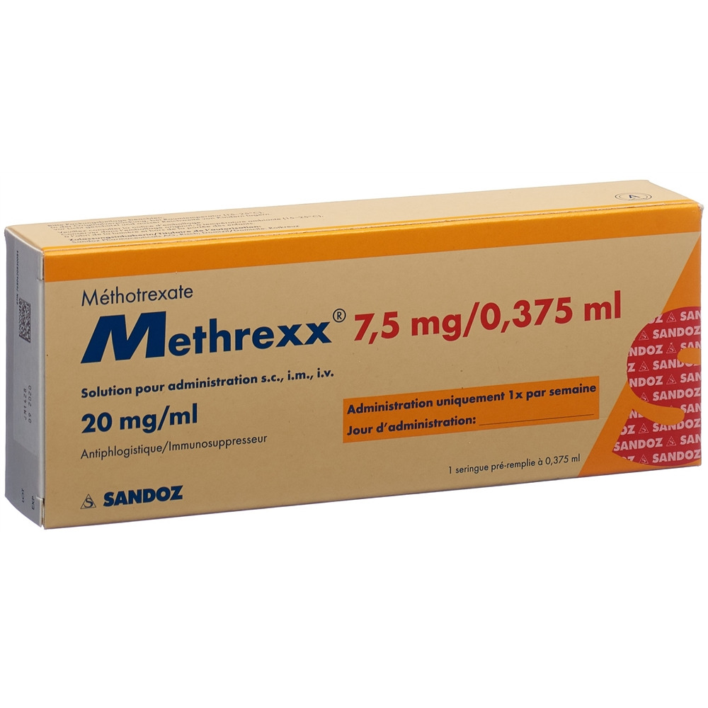 METHREXX Inj Lös 7.5 mg/0.375ml Fertspr 0.375 ml, Bild 2 von 2