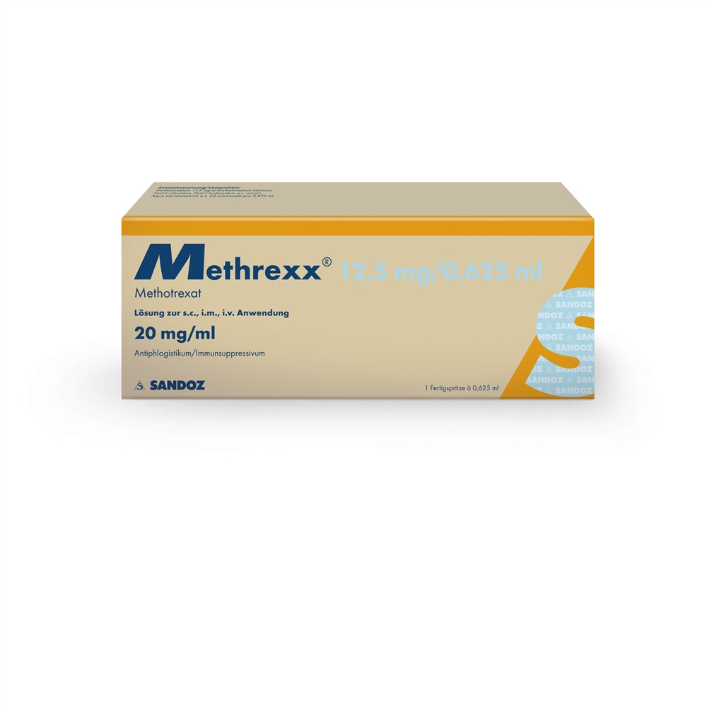 METHREXX sol inj 12.5 mg/0.625ml ser pré 0.625 ml, image principale