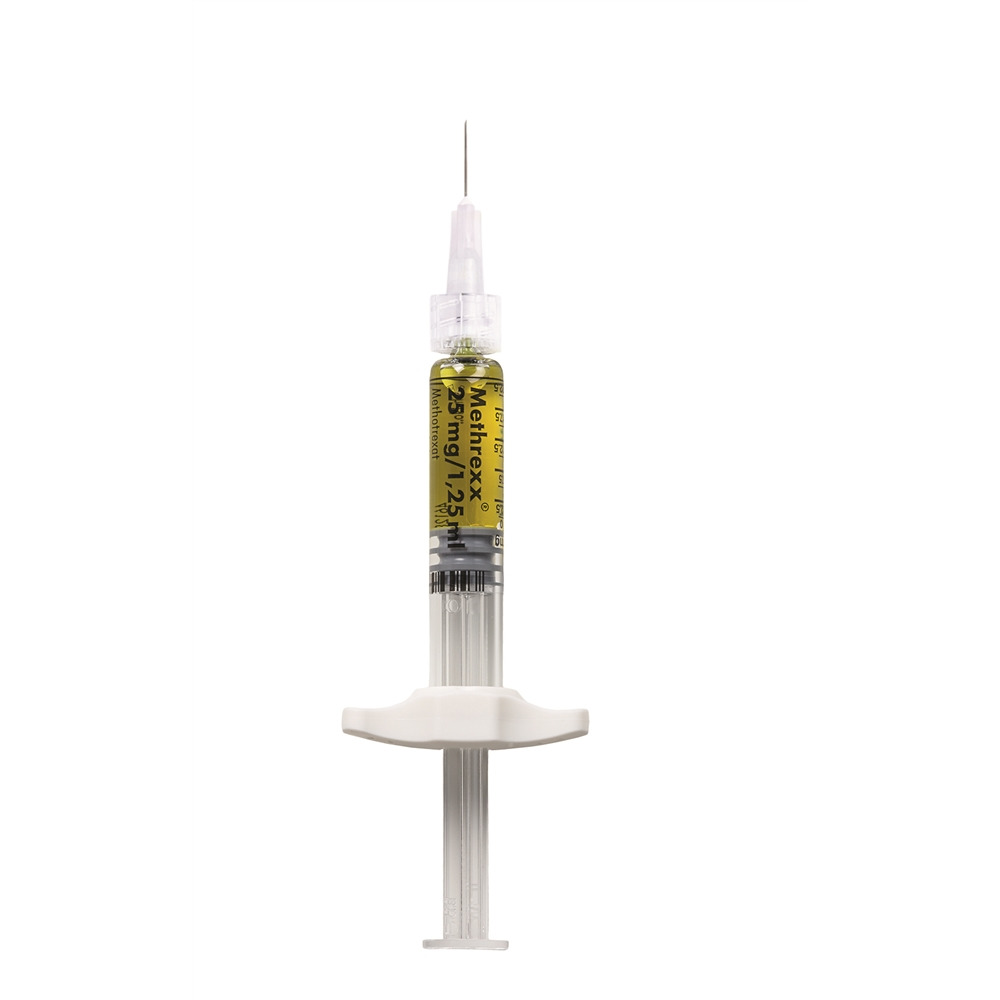 METHREXX sol inj 25 mg/1.25ml ser pré 1.25 ml, image 2 sur 2