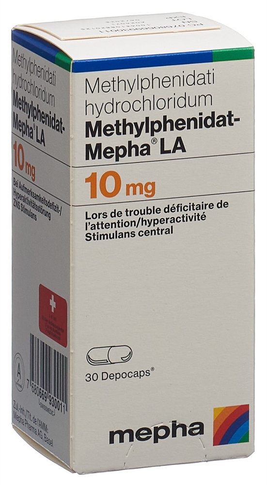 METHYLPHENIDATE LA 10 mg, Bild 2 von 2