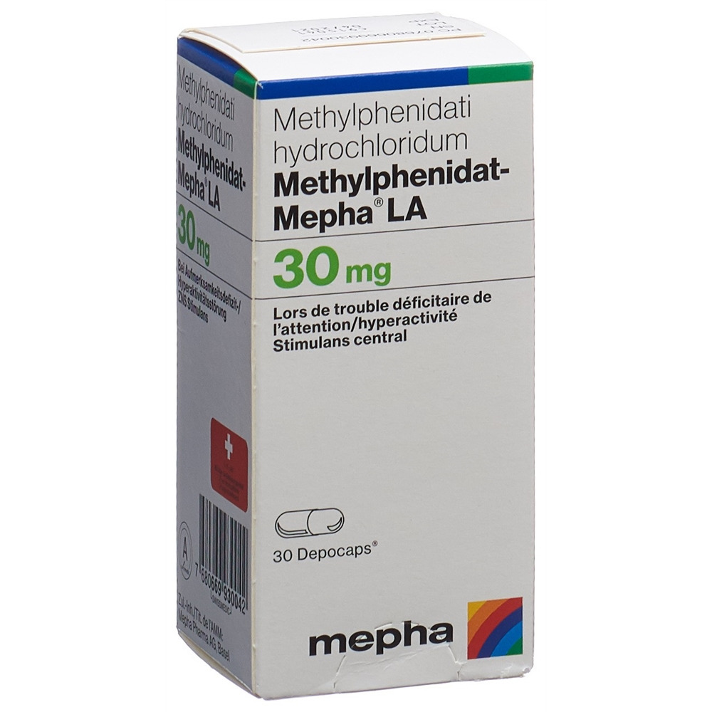 METHYLPHENIDATE LA 30 mg, image 2 sur 2