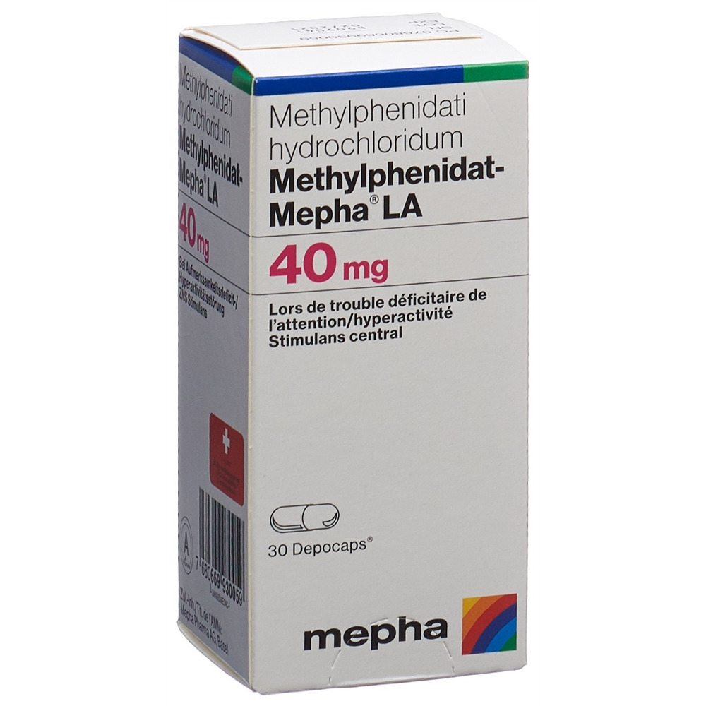 METHYLPHENIDATE LA 40 mg, image 2 sur 2