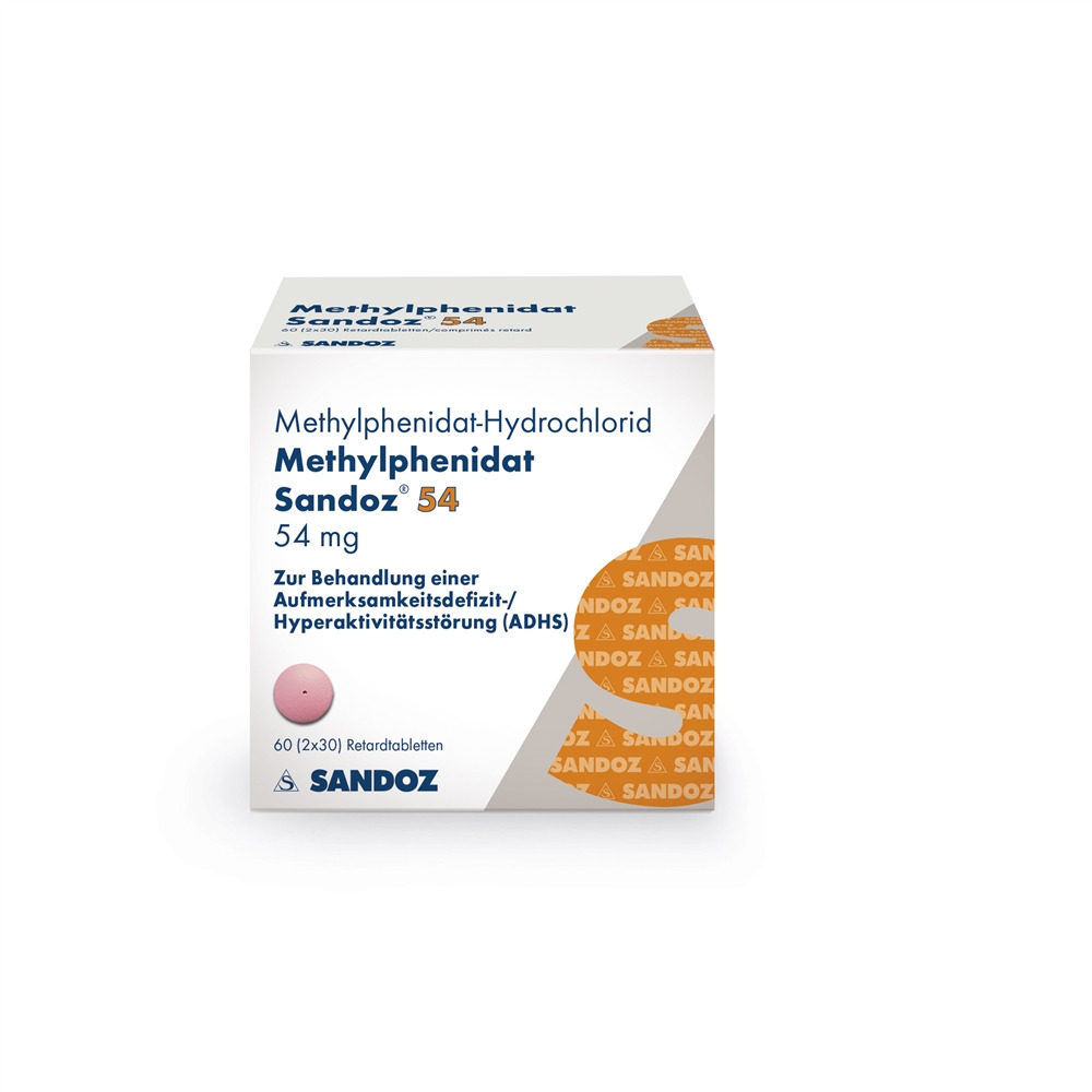 METHYLPHENIDATE Sandoz 54 mg, Hauptbild