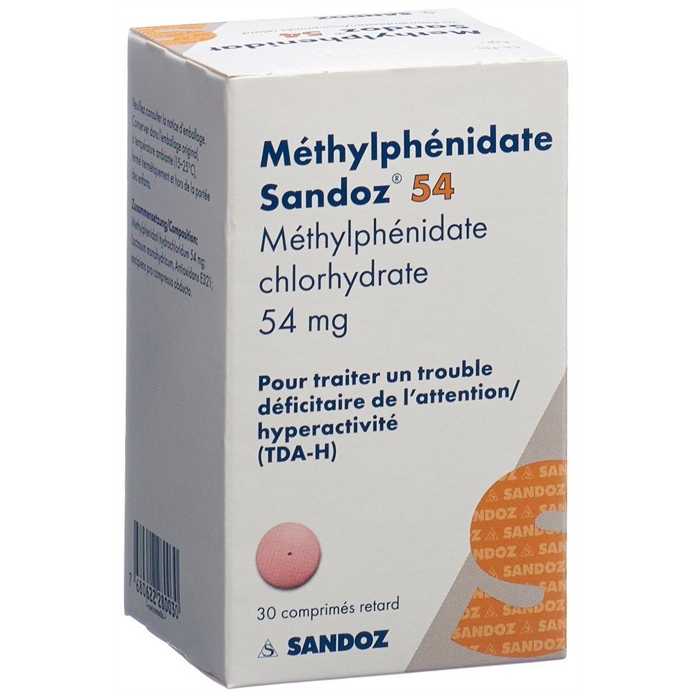 METHYLPHENIDATE Sandoz 54 mg, image 2 sur 2