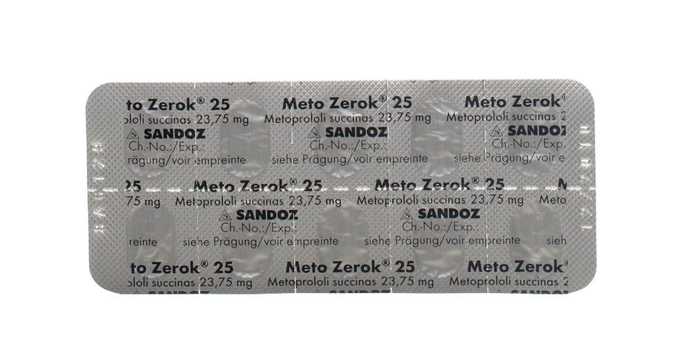 METO ZEROK cpr ret 25 mg blist 100 pce, image 2 sur 2