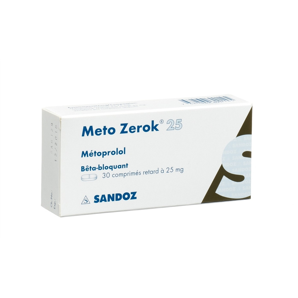 METO ZEROK cpr ret 25 mg blist 30 pce, image 2 sur 2