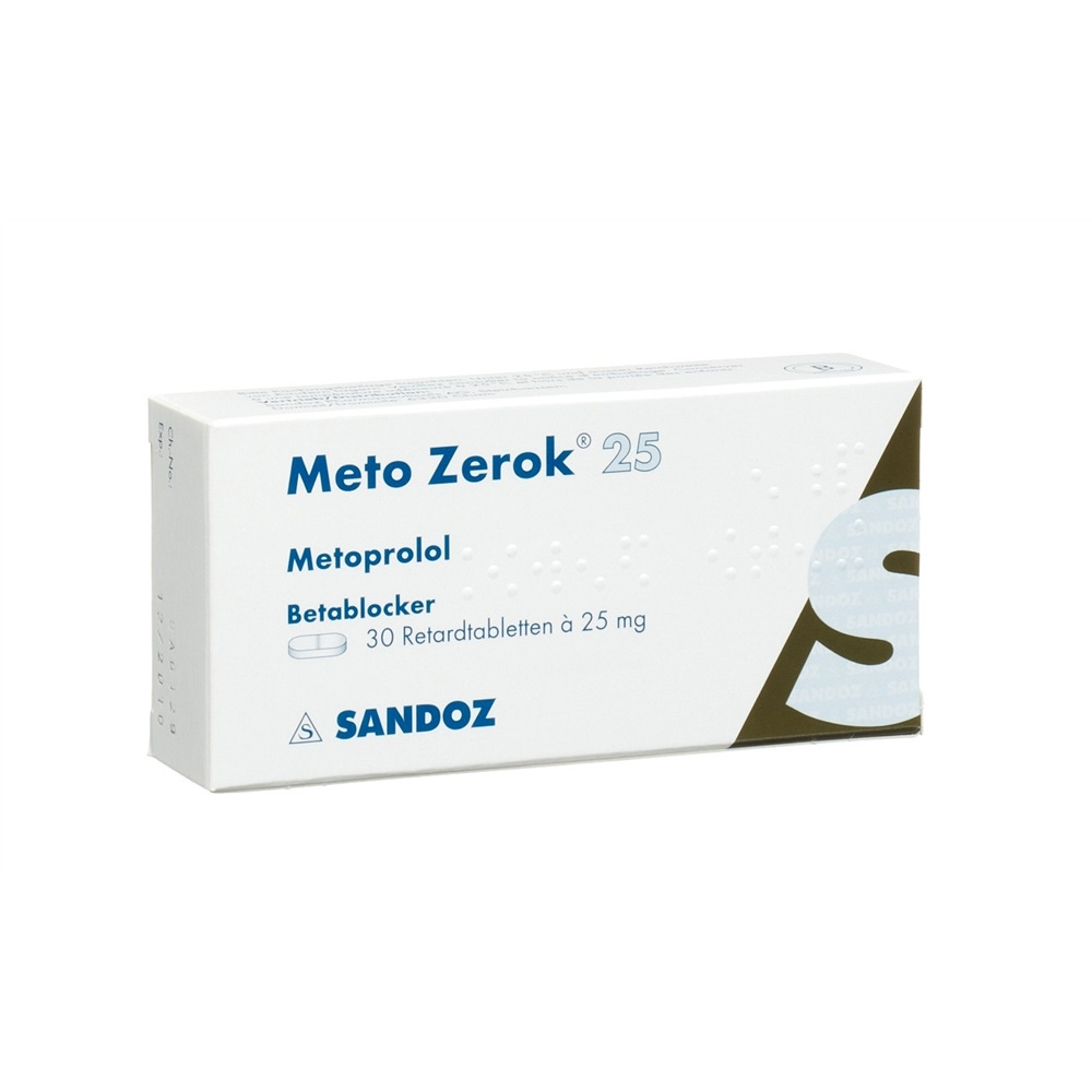 METO ZEROK cpr ret 25 mg blist 30 pce, image principale