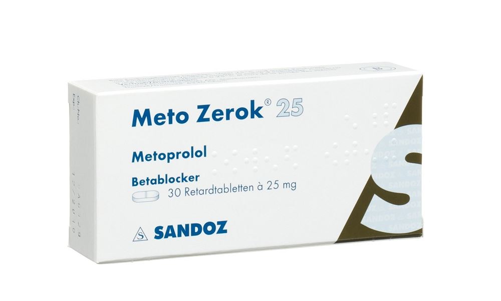 METO ZEROK cpr ret 25 mg blist 30 pce, image principale