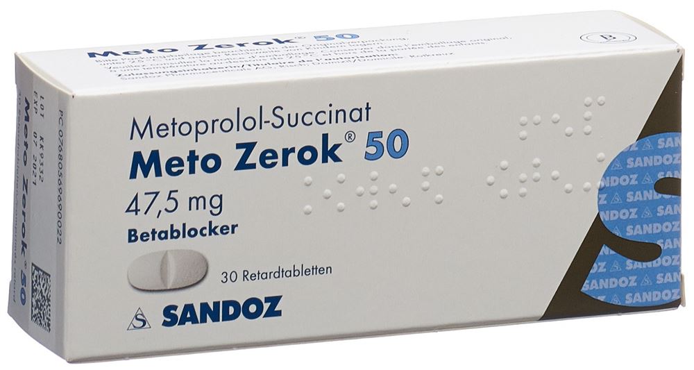 METO ZEROK cpr ret 50 mg blist 30 pce, image principale