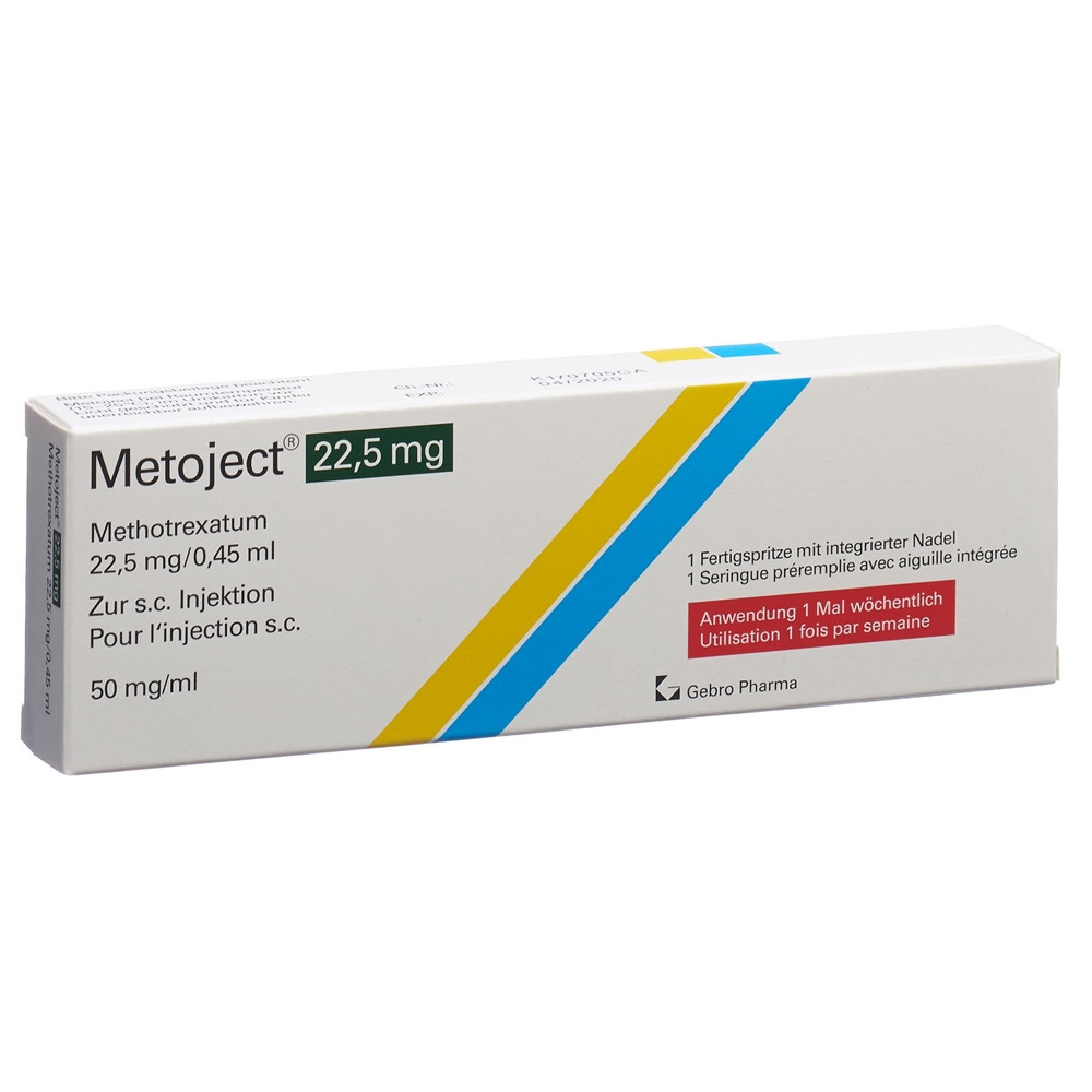 METOJECT Inj Lös 22.5 mg/0.45ml Fertspr 0.45 ml, Hauptbild