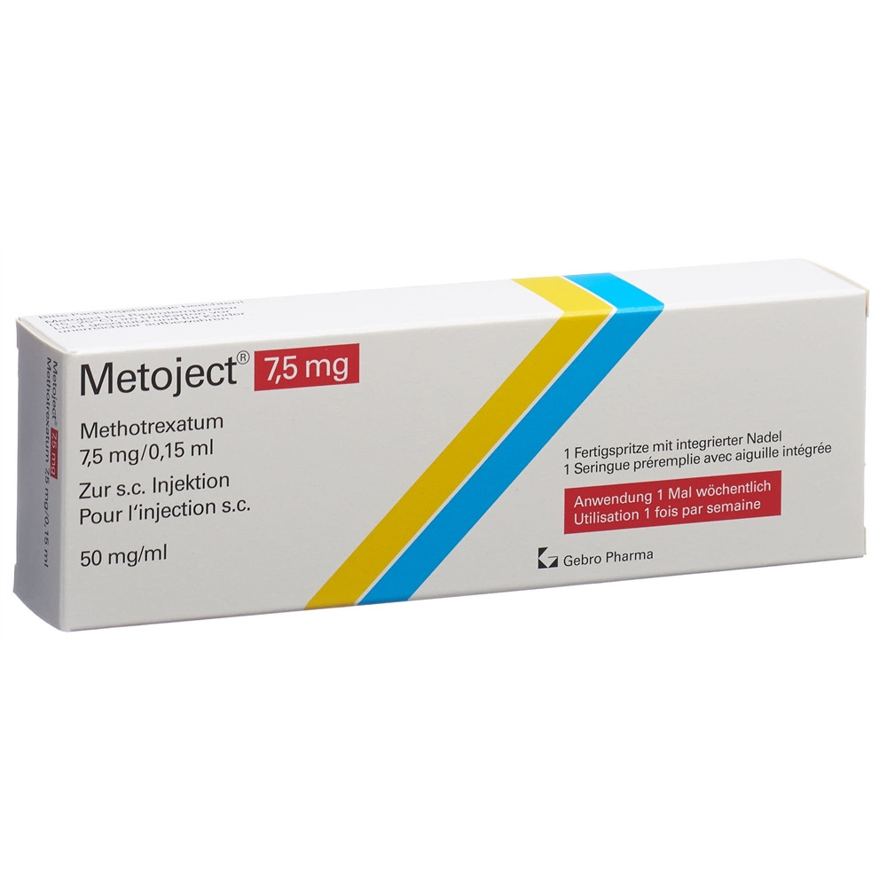 METOJECT Inj Lös 7.5 mg/0.15ml Fertspr 0.15 ml, Hauptbild