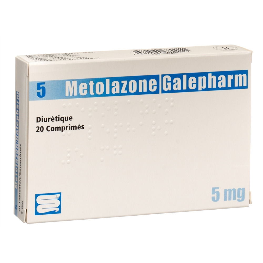 METOLAZONE Galepharm 5 mg, image 2 sur 2