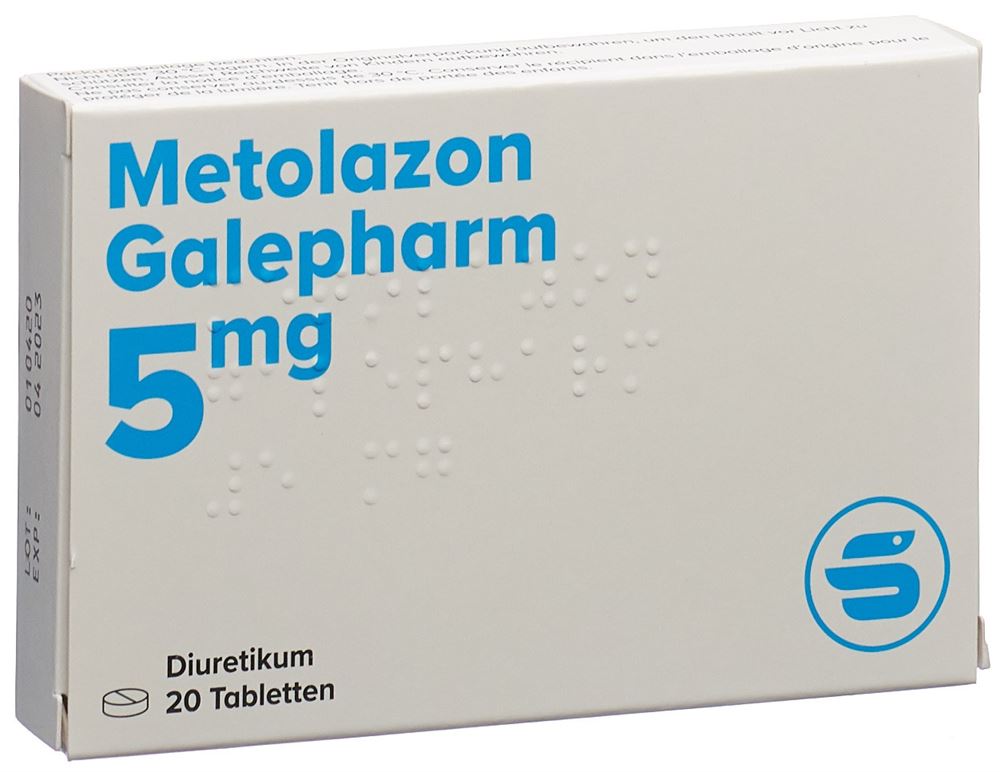 METOLAZONE Galepharm 5 mg, image principale