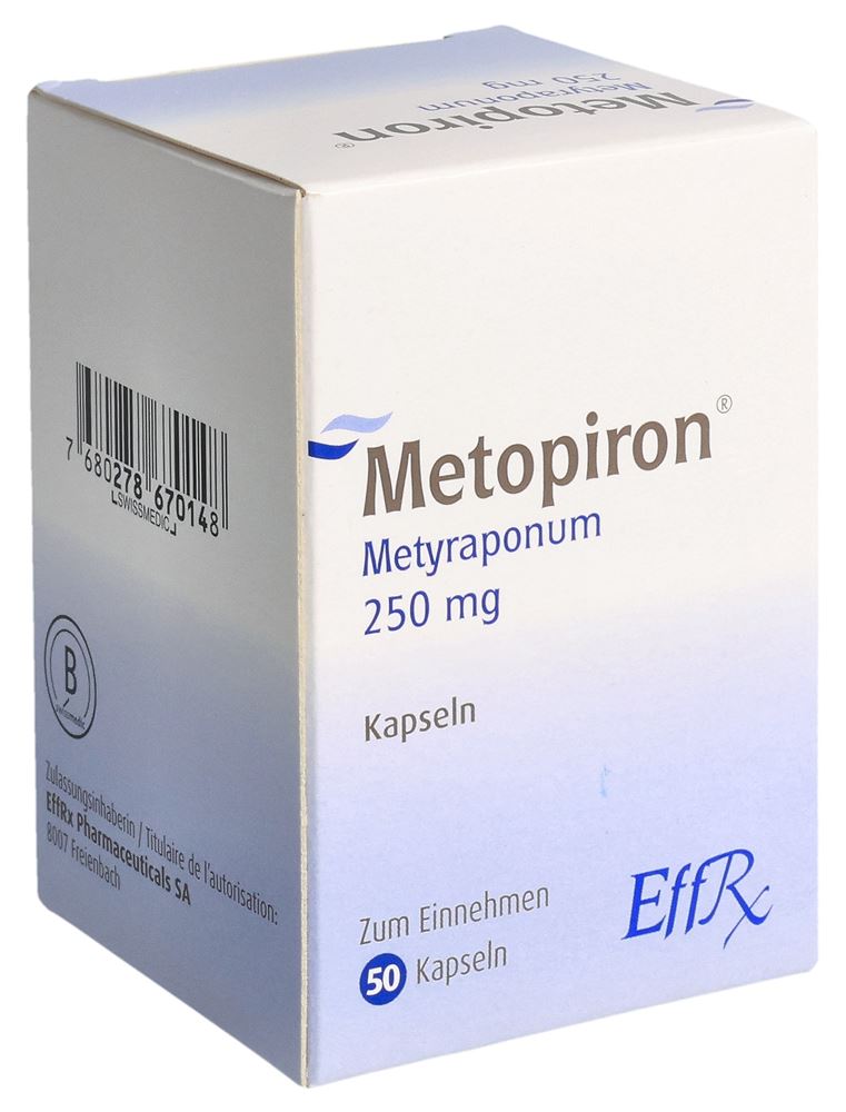 METOPIRONE Kaps 250 mg Ds 50 Stk