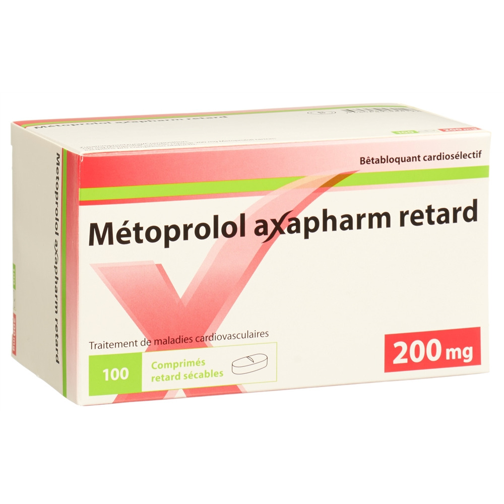 METOPROLOL Axapharm 200 mg, image 2 sur 2