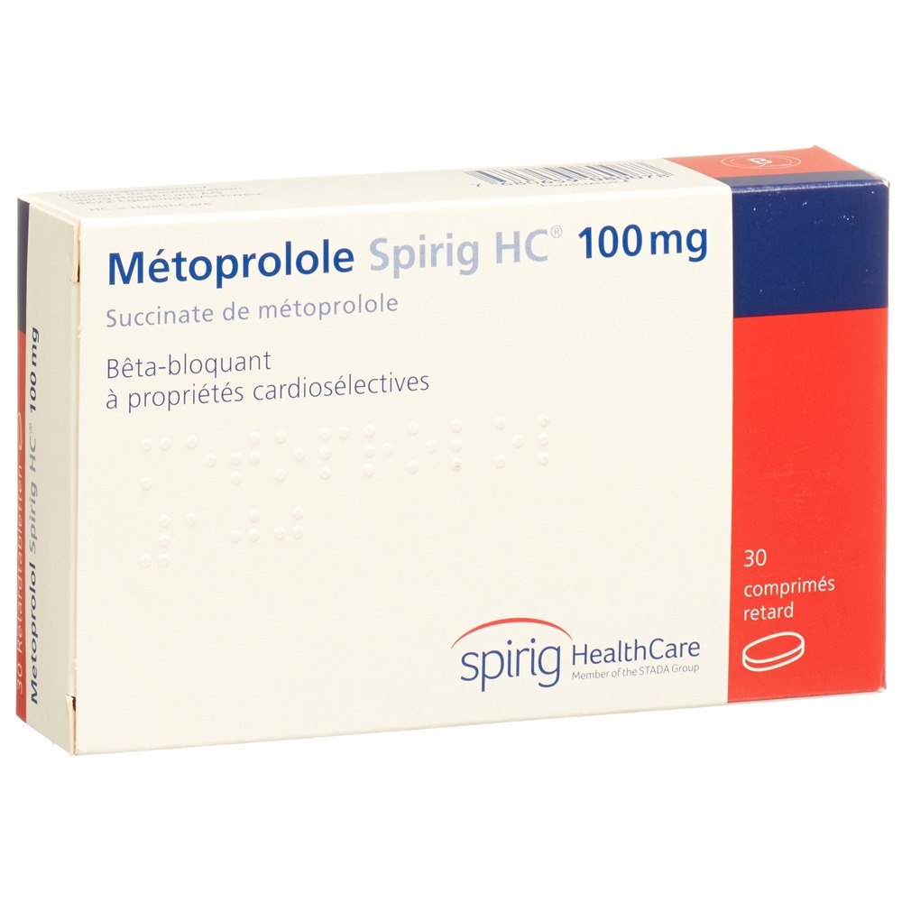 METOPROLOL Spirig HC 100 mg, image 2 sur 2