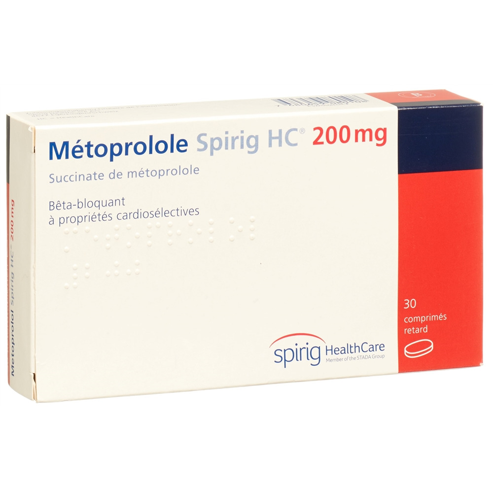 METOPROLOL Spirig HC 200 mg, image 2 sur 2