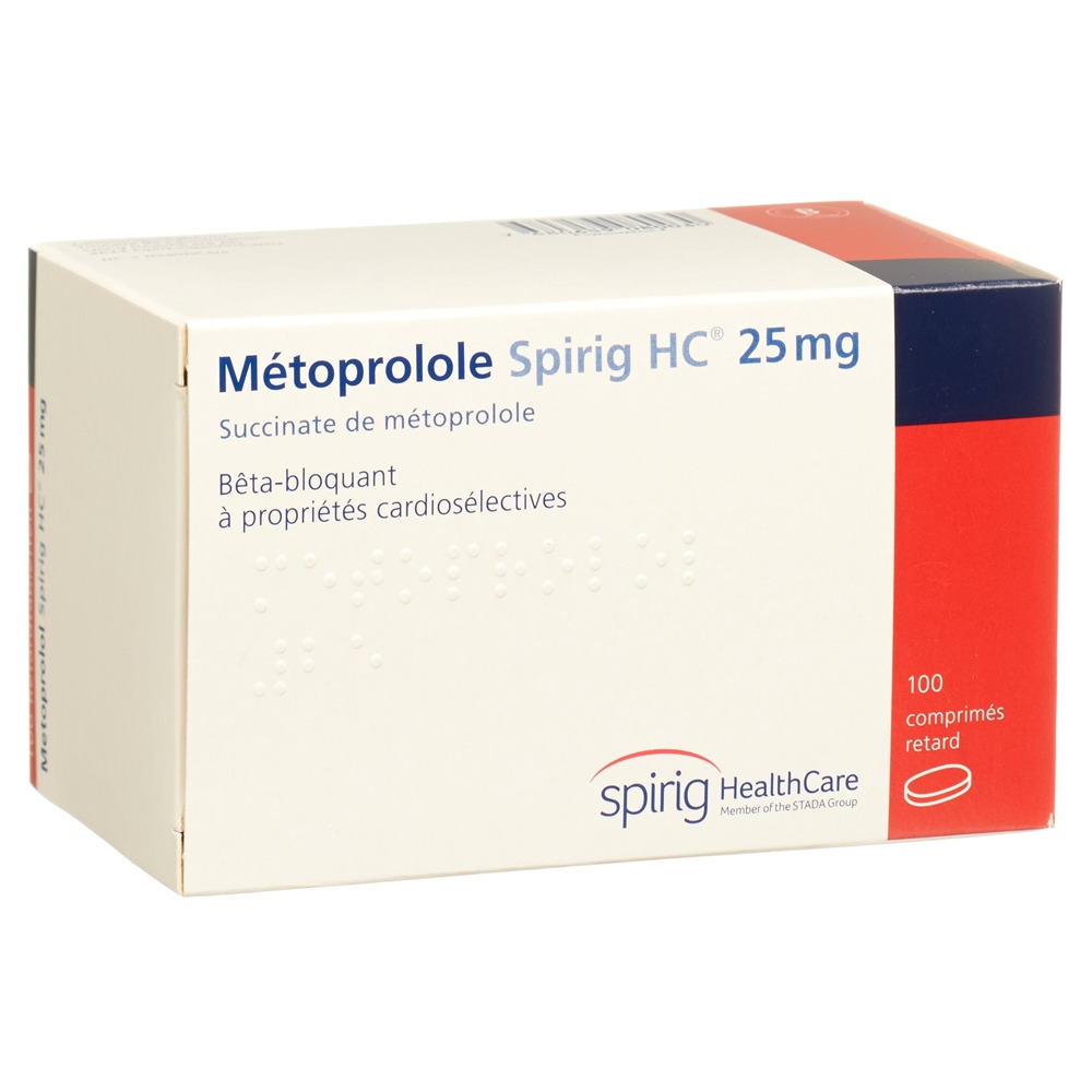 METOPROLOL Spirig HC 25 mg, image 2 sur 2