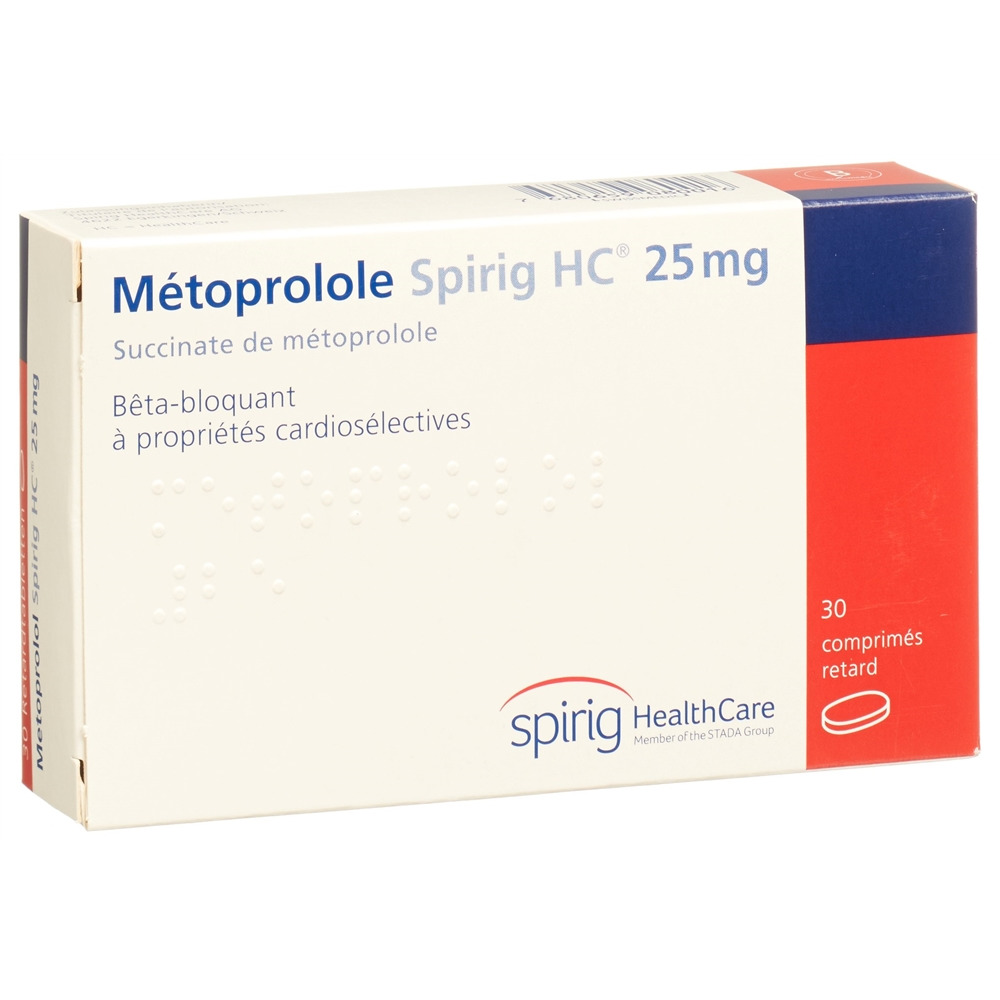 METOPROLOL Spirig HC 25 mg, image 2 sur 2