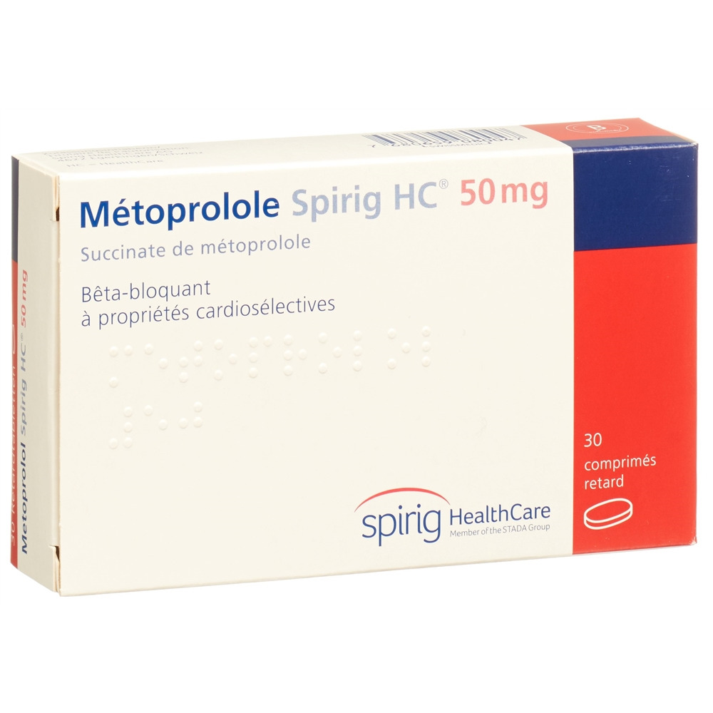 METOPROLOL Spirig HC 50 mg, image 2 sur 2