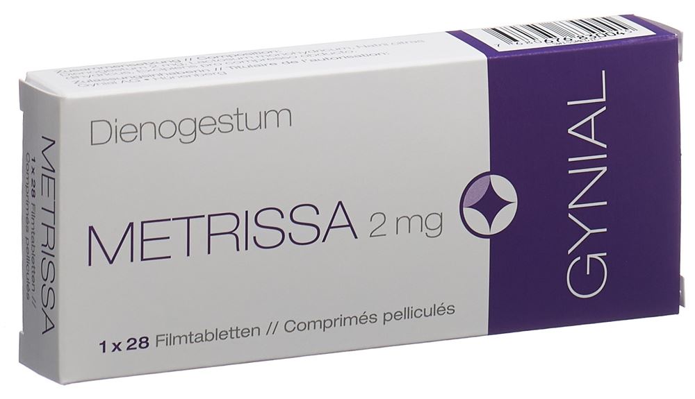 METRISSA Filmtabl 2 mg Blist 28 Stk, Hauptbild