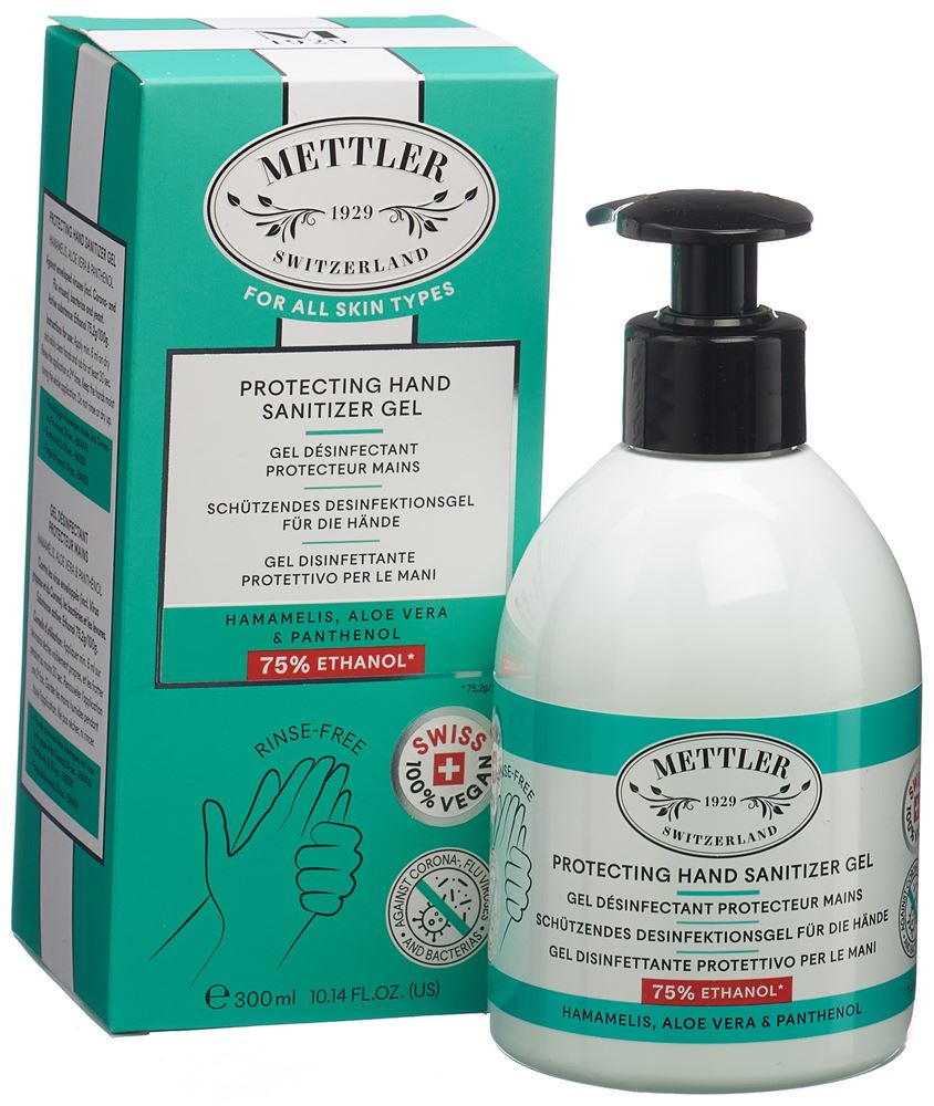 Mettler gel désinfectant protecteur