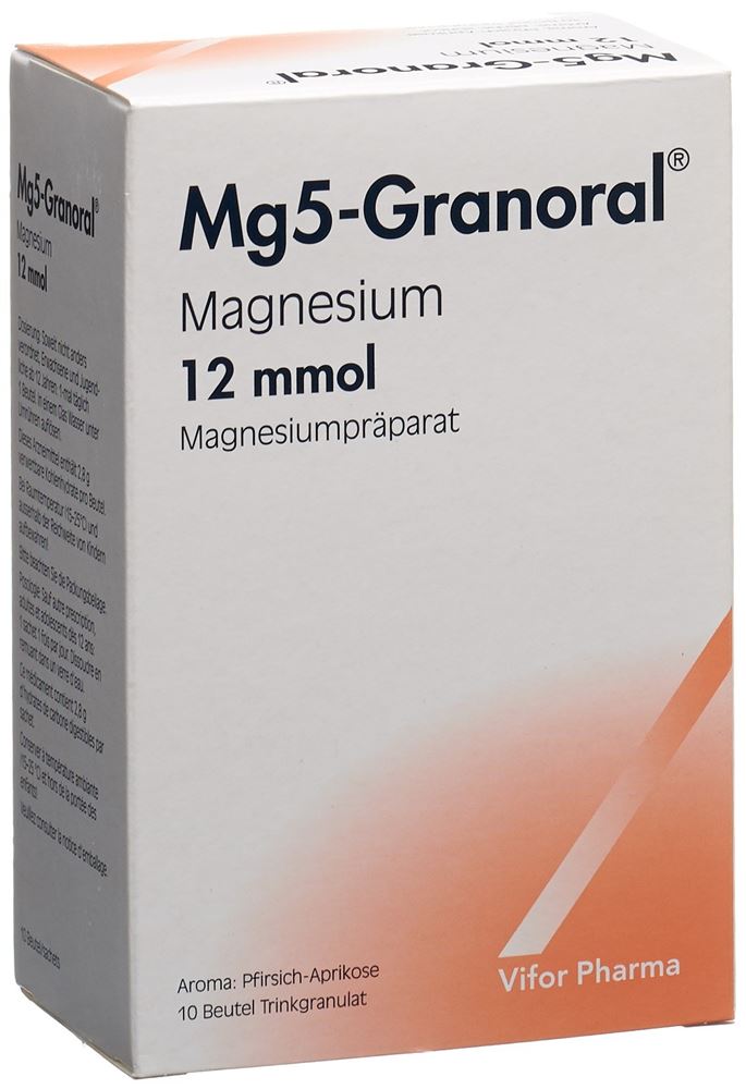 MG5-GRANORAL Gran 12 mmol Pfirsich-Aprikose Btl 10 Stk, Hauptbild