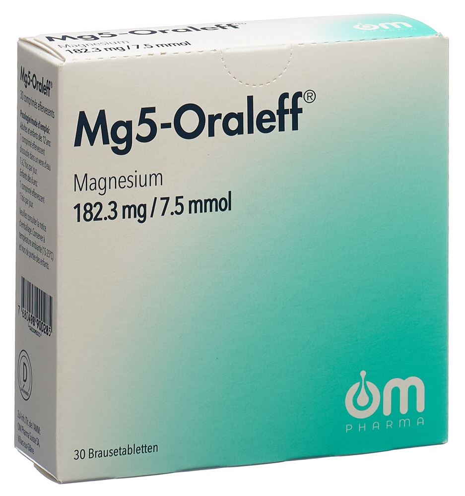 MG5-ORALEFF cpr eff 7.5 mmol bte 30 pce