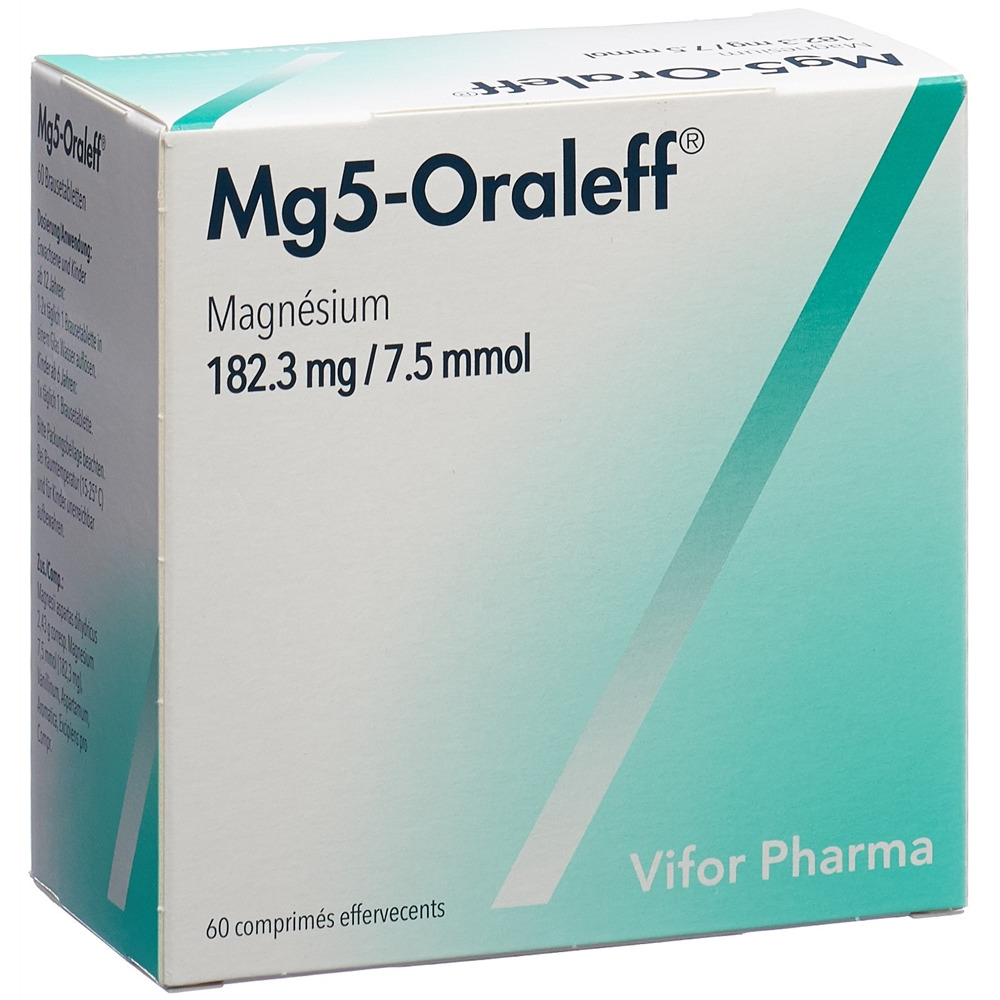 MG5-ORALEFF cpr eff 7.5 mmol bte 60 pce, image 4 sur 5