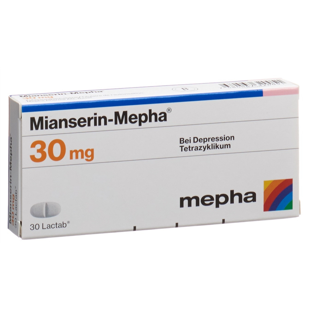 MIANSERINE Mepha 30 mg, image principale