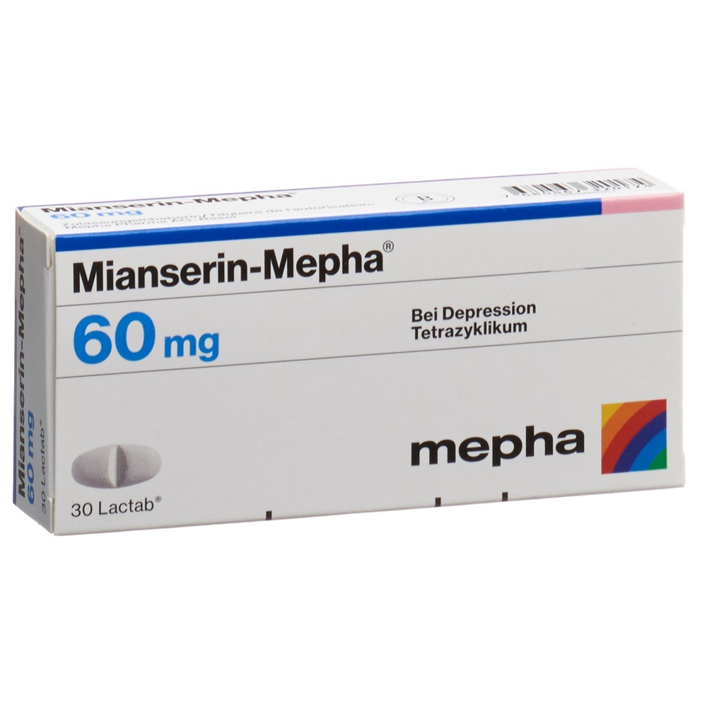 MIANSERINE Mepha 60 mg, image principale