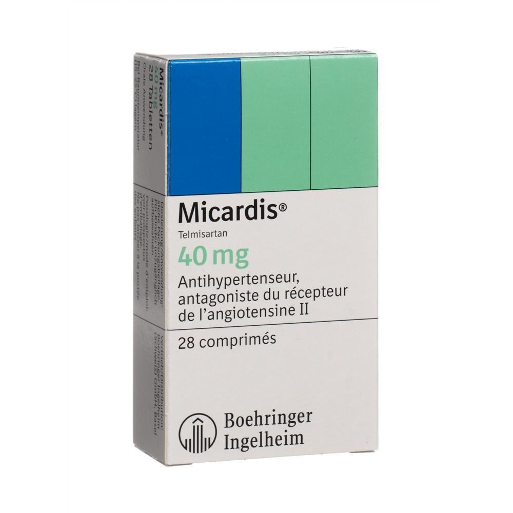 MICARDIS cpr 40 mg blist 28 pce, image 2 sur 2